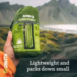 Klymit Static V Sleeping Pad - Long -Outdoor Sports Equipment Store Klymit Amazon StaticVLong CarouselImages v1 05