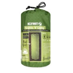 Klymit Static V Sleeping Pad - Long -Outdoor Sports Equipment Store Klymit StaticVLong 06SVGR01D StuffSack 2000x2000 eb09a95d 9149 4283 8656 3a88d7ae9056
