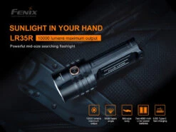 Fenix LR35R 10,000 Lumens Rechargeable Flashlight -Outdoor Sports Equipment Store LR35R E1 o