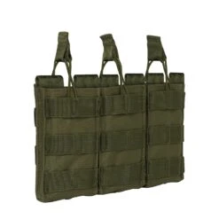 Rothco MOLLE Open Top Triple Mag Pouch -Outdoor Sports Equipment Store MOLLE open top tripple mag pouch olive drab 2 Good2GoCo