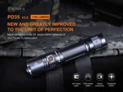 Fenix PD35 V3.0 1700 Lumens Rechargeable Flashlight -Outdoor Sports Equipment Store PD35 V3.0 E 01