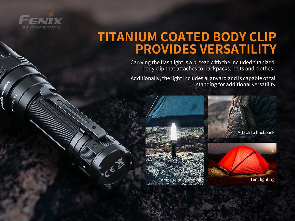 Fenix PD40R V2.0 3000 Lumens Rechargeable Flashlight 8 Fenix PD40R V2.0 3000 Lumens Rechargeable Flashlight - Image 8