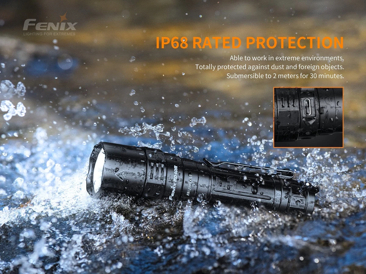 Fenix PD40R V2.0 3000 Lumens Rechargeable Flashlight 7 Fenix PD40R V2.0 3000 Lumens Rechargeable Flashlight - Image 7