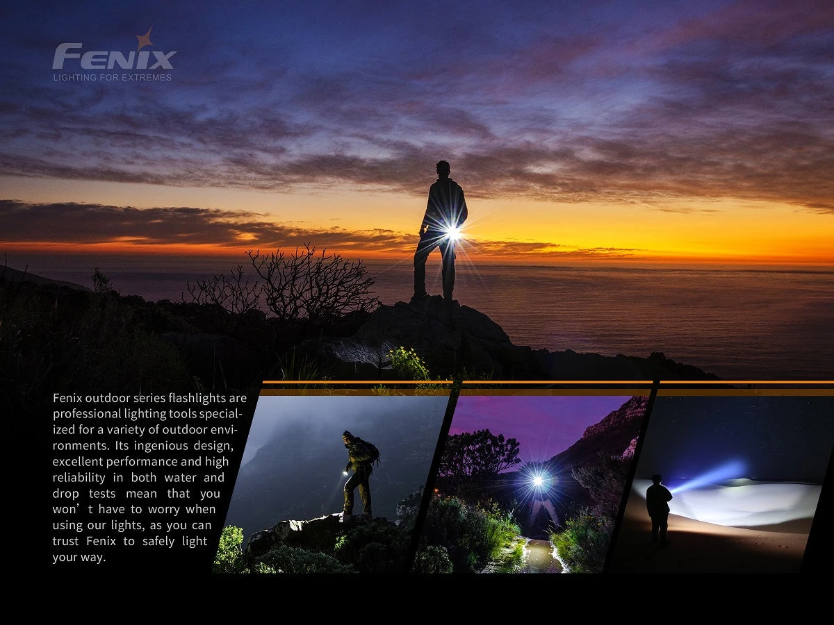 Fenix PD40R V2.0 3000 Lumens Rechargeable Flashlight 4 Fenix PD40R V2.0 3000 Lumens Rechargeable Flashlight - Image 4