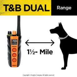 Dogtra T&B Dual 1-Dog Training And Beeper System -Outdoor Sports Equipment Store PRODUCT IMG827MAR