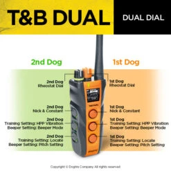 Dogtra T&B Dual 2-Dog Training And Beeper System -Outdoor Sports Equipment Store PRODUCT IMG836MAR