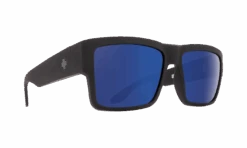Spy Optic Cyrus Sunglasses -Outdoor Sports Equipment Store SPY 20 Cyrus SoftMatteBlack HDPlusDarkGrayGreenPolarWBlueSpectraMirror 6700000000088 01