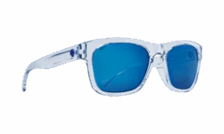 Spy Optic Crossway Sunglasses -Outdoor Sports Equipment Store SPY 21 Crossway TranslucentLightBlue GraywithNavySpectraMirror 6700000000132 1