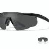 Wiley X Saber Advanced Glasses - 2 Lens Pack