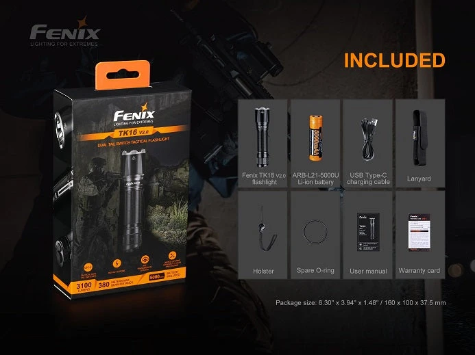 Fenix TK16 V2.0 3100 Lumen Flashlight 19 Fenix TK16 V2.0 3100 Lumen Flashlight - Image 19
