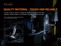 Fenix WT16R 300 Lumens Rechargeable Magnetic Flashlight -Outdoor Sports Equipment Store WT16R impact resistant