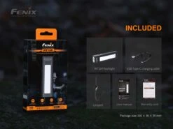 Fenix WT16R 300 Lumens Rechargeable Magnetic Flashlight -Outdoor Sports Equipment Store WT16R included