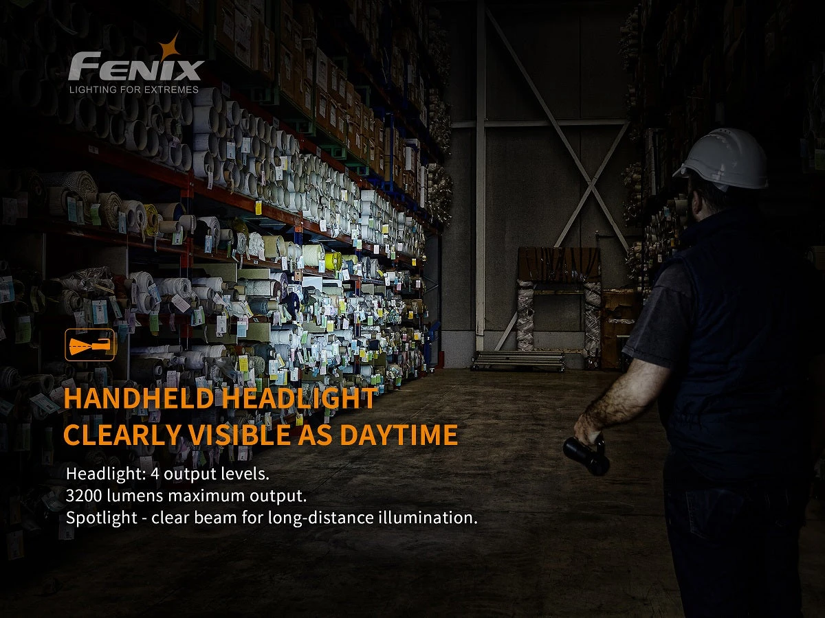 Fenix WT50R 3700 Lumens Rechargeable Flashlight 8 Fenix WT50R 3700 Lumens Rechargeable Flashlight - Image 8