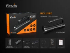 Fenix WT50R 3700 Lumens Rechargeable Flashlight 19 Fenix WT50R 3700 Lumens Rechargeable Flashlight -Outdoor Sports Equipment Store WT50R 12