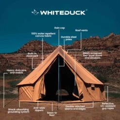 White Duck Regatta Bell Tent - 10ft -Outdoor Sports Equipment Store WhatsAppImage2022 06 08at12.31.55PM a77a118c 00fc 481a ba5c 6b11d8ed24a9.jpg Good2goco