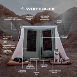 White Duck Prota Canvas Cabin Tent - 7ft X 9ft -Outdoor Sports Equipment Store WhatsAppImage2022 06 09at11.08.24AM.jpg Good2goco