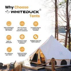 White Duck Avalon Bell Tent - 16.5ft 9 White Duck Avalon Bell Tent - 16.5ft -Outdoor Sports Equipment Store WhatsAppImage2022 06 09at5.05.34PM b80dddfd dedc 4838 a8a3 922ebf21bacb.jpg Good2goco