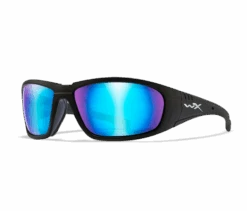 Wiley X Boss - Captivate Polarized Blue Mirror With Matte Black Frame