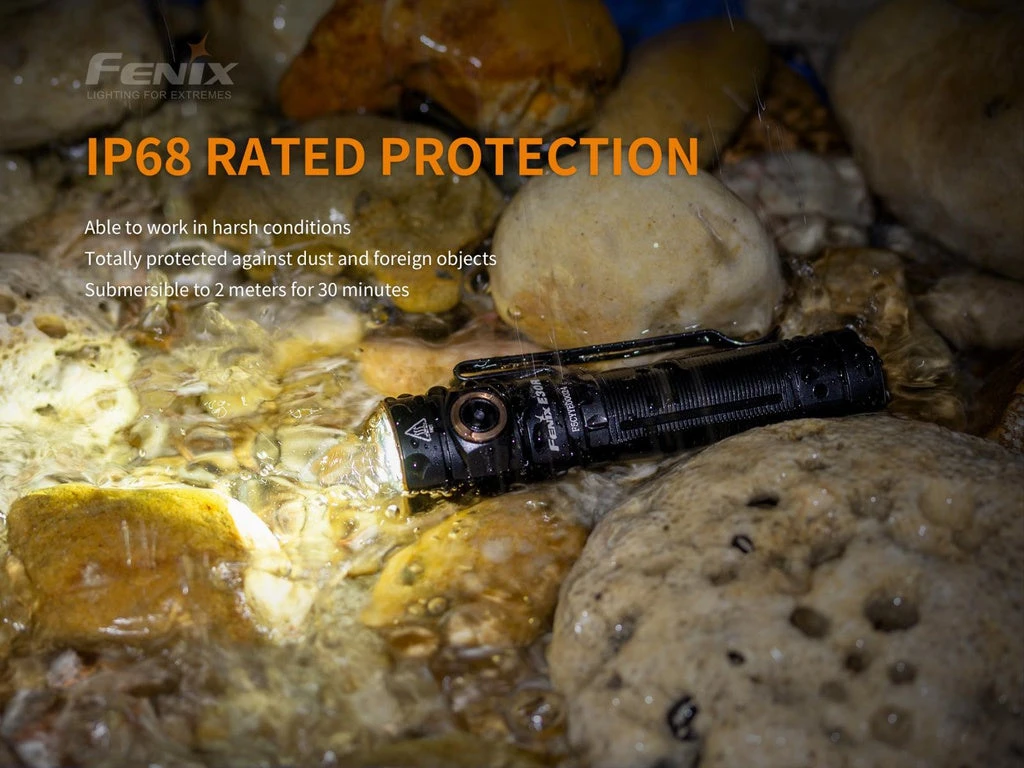 Fenix E30R 1600 Lumens Extreme Output Compact Rechargeable Flashlight 4 Fenix E30R 1600 Lumens Extreme Output Compact Rechargeable Flashlight - Image 4