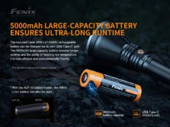 Fenix HT18 1500 Lumens Long Range Flashlight -Outdoor Sports Equipment Store fenix ht18 1 1024 004