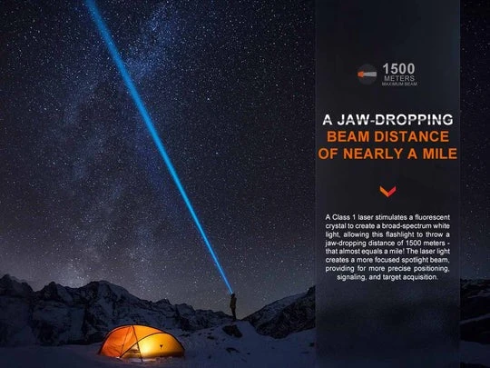 Fenix HT30R White Laser Flashlight 8 Fenix HT30R White Laser Flashlight - Image 8