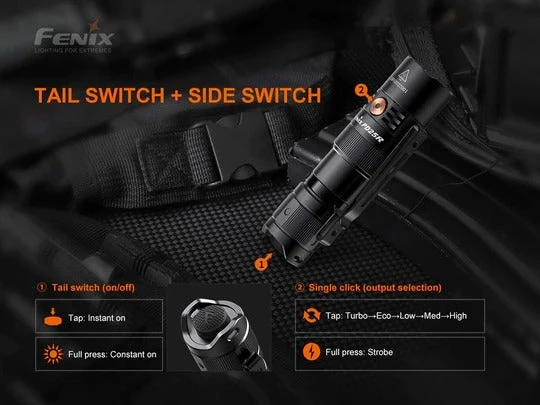 Fenix PD25R Rechargeable EDC Flashlight 11 Fenix PD25R Rechargeable EDC Flashlight - Image 11