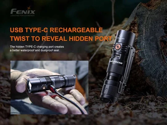 Fenix PD25R Rechargeable EDC Flashlight 13 Fenix PD25R Rechargeable EDC Flashlight - Image 13