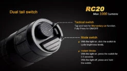 Fenix RC20 1000 Lumens Rechargeable Flashlight 26 Fenix RC20 1000 Lumens Rechargeable Flashlight -Outdoor Sports Equipment Store fenix rc20 1 1024 011