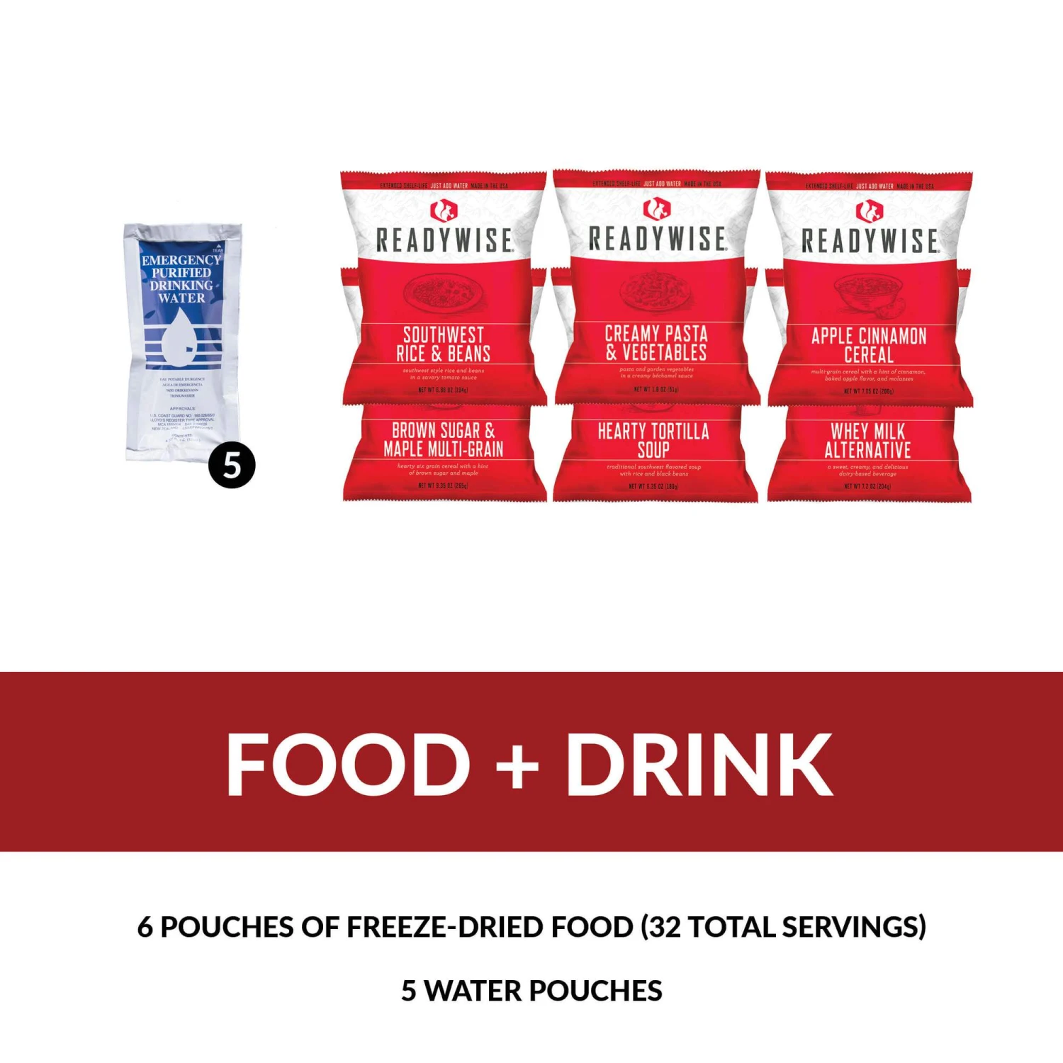 ReadyWise 64 Piece Survival Backpack- Camo 2 ReadyWise 64 Piece Survival Backpack- Camo - Image 2