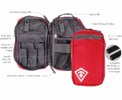 First Tactical I.V. Kit 9 First Tactical I.V. Kit -Outdoor Sports Equipment Store iv kit components