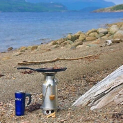 Kelly Kettle Trekker Whistle Kettle - 0.6 L -Outdoor Sports Equipment Store kelly kettle cooking on the beach 1.jpg Good2goco