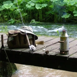 Kelly Kettle Trekker Whistle Kettle - 0.6 L -Outdoor Sports Equipment Store kelly kettle trekker fishing.jpg Good2goco