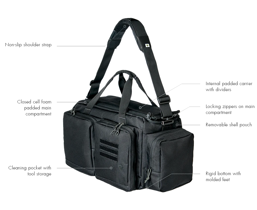 First Tactical Recoil Range Bag 7 First Tactical Recoil Range Bag - Image 7