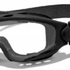 Wiley X Spear Goggle 2 Lens Pack ~ Smoke Grey - Clear With Matte Black Frame