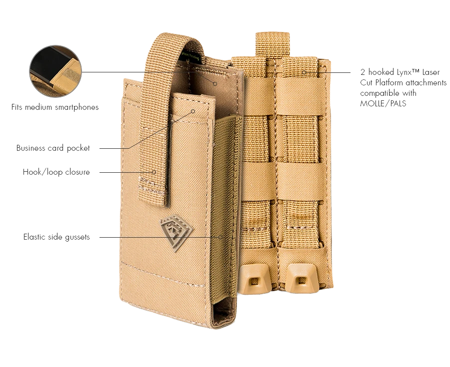 First Tactical Tactix Series Media Pouch - Medium 3 First Tactical Tactix Series Media Pouch - Medium - Image 3