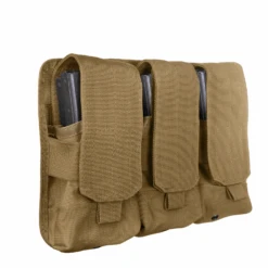 Rothco Universal Triple Mag Rifle Pouch -Outdoor Sports Equipment Store universal triple bag rifle pouch coyote brown Good2GoCo