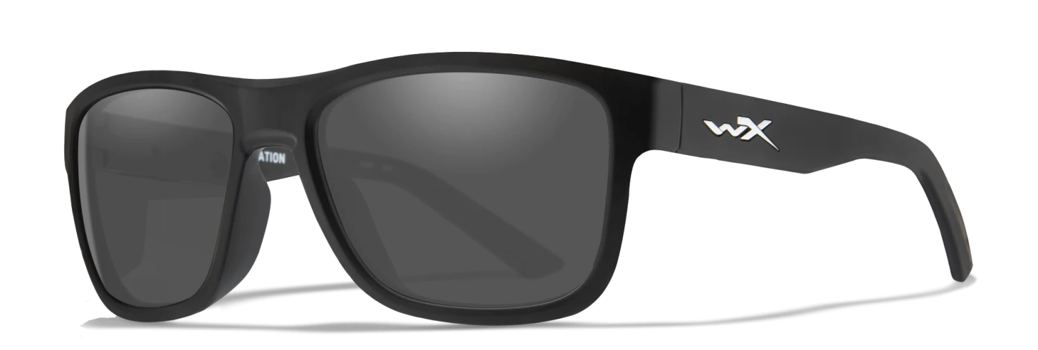 Wiley X Ovation - Smoke Grey With Matte Black Frame 1 Wiley X Ovation - Smoke Grey With Matte Black Frame