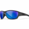 Wiley X Climb - Captivate Polarized Blue Mirror With Matte Grey Frame