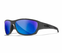 Wiley X Climb - Captivate Polarized Blue Mirror With Matte Grey Frame
