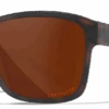 Wiley X Trek Sunglasses - Matte Havana Brown Frames With Captivate Polarized Copper Lenses