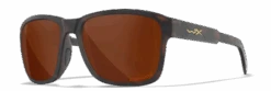 Wiley X Trek Sunglasses - Matte Havana Brown Frames With Captivate Polarized Copper Lenses