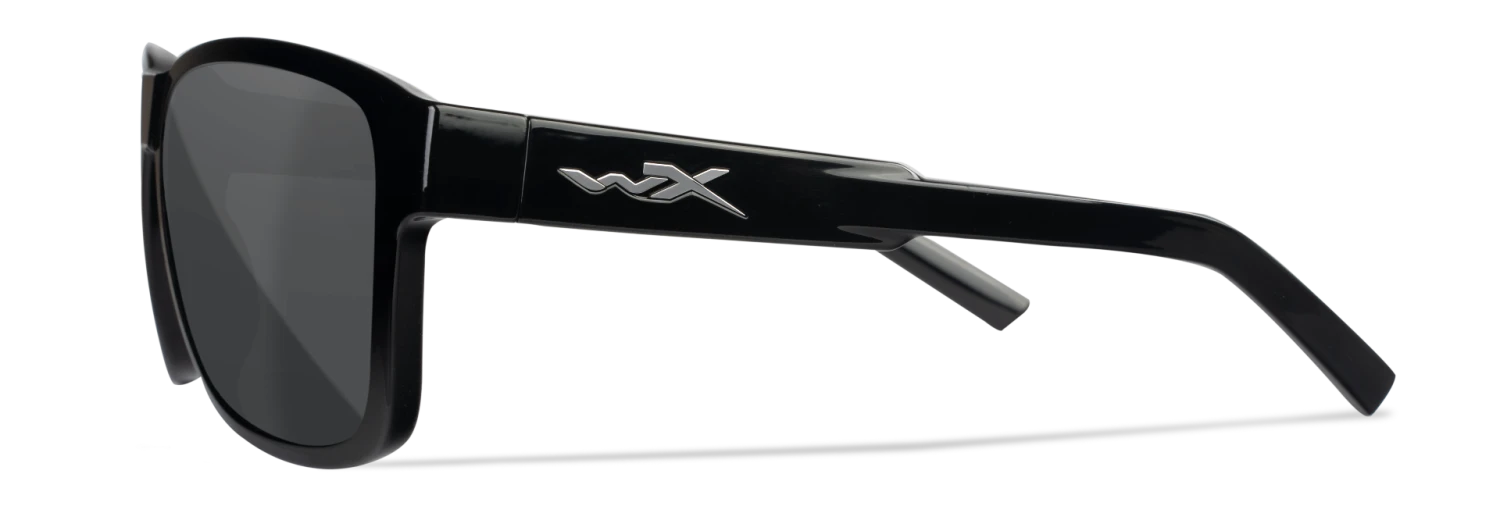 Wiley X Trek Sunglasses - Matte Black Frame With Captivate Polarized Grey Lenses 3 Wiley X Trek Sunglasses - Matte Black Frame With Captivate Polarized Grey Lenses - Image 3