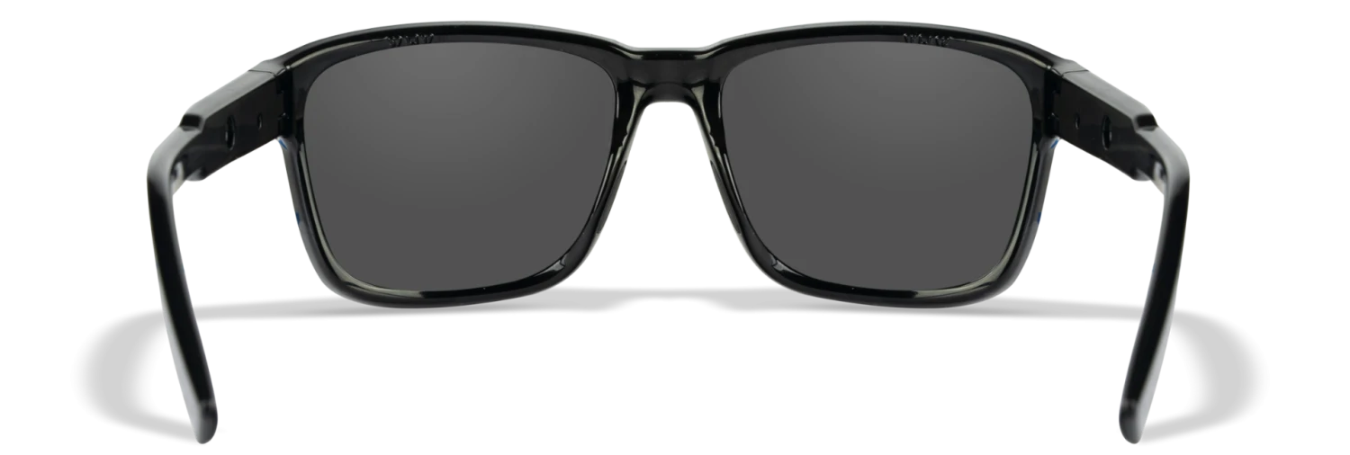 Wiley X Trek Sunglasses - Matte Black Frame With Captivate Polarized Grey Lenses 4 Wiley X Trek Sunglasses - Matte Black Frame With Captivate Polarized Grey Lenses - Image 4